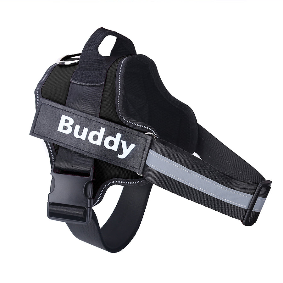 Personalized No-Pull Dog Harness - Reflective & Breathable Adjustable