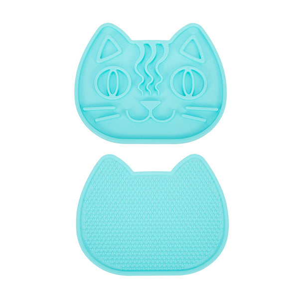 Slow Feeder Double-Sided Silicone Bowl