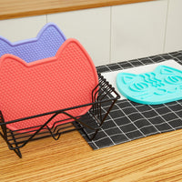 Slow Feeder Double-Sided Silicone Bowl 4