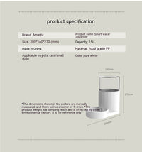 Automatic Cat Water Fountain Feeder 6