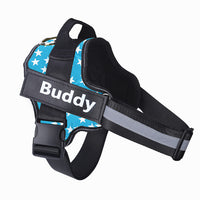 Personalized No-Pull Dog Harness - Reflective & Breathable Adjustable 4