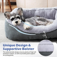 Plush Faux Fur Dog Crate Bed 4