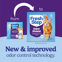 Fresh Step Clumping Cat Litter, Multi-Cat, Long Lasting 2