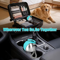 Dog Water Bottle with Removable Silicone Bowl 10