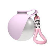 Dog Water Bottle with Removable Silicone Bowl 14