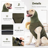 Dog Anti-Anxiety Soothing Jacket with Calming Hoodie 4