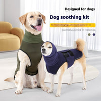 Dog Anti-Anxiety Soothing Jacket with Calming Hoodie 2