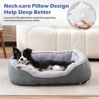 Plush Faux Fur Dog Crate Bed 7